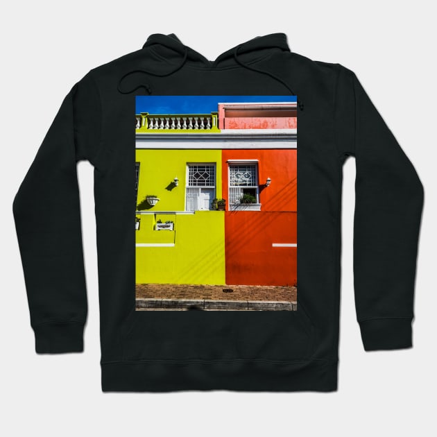 Bo-Kaap in Cape Town Hoodie by GRKiT